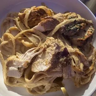 Cajun cream pasta with chicken