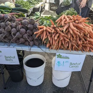 carrots and beets