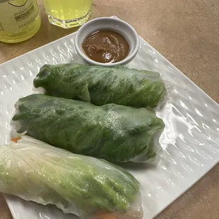 Fresh spring rolls