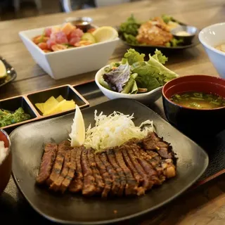 Short Rib Steak Bento