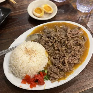 Sukiyaki Beef Curry