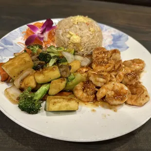 Hibachi grilled shrimp