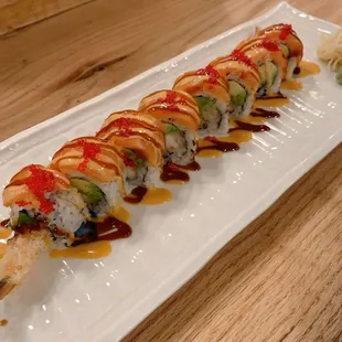 Orange Dragon Roll