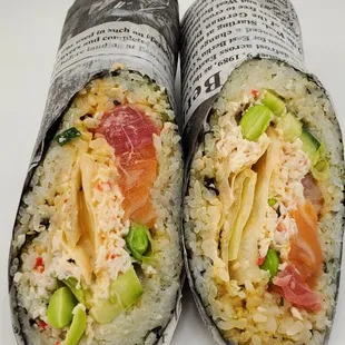 Jumbo Rainbow Burrito