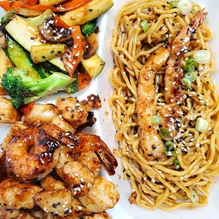 Dinner Hibachi Chicken and Shrimp
