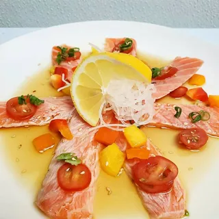 New Style Salmon Carpaccio