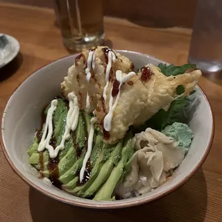 Tofu Avocado Don