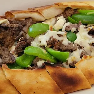 Pide is like a little Mediterranean pizza boat