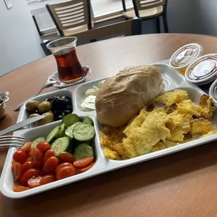 DADS PLATES and Turkish tea
