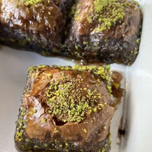 Chocolate Baklava