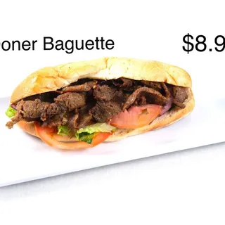 Dner (Turkish style Gyro) Sandwich