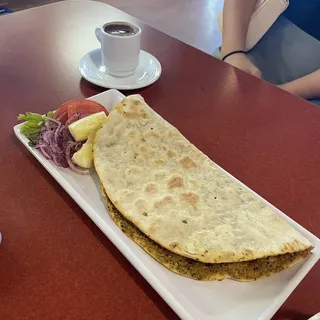 Lahmacun /VEGAN Turkish flat pizza
