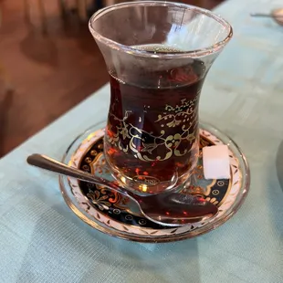 Turkish tea, such a pretty display