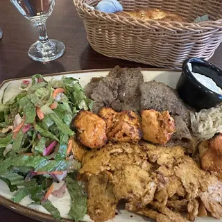 Trio Kebab Platter