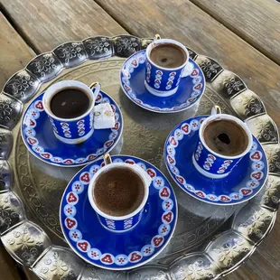 Delicious coffee and Turkish delight