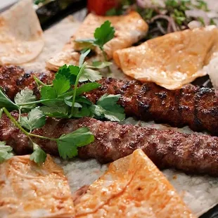 Adana Kebab Plate