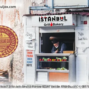 a woman behind the counter