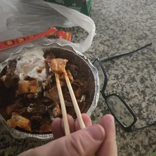 $17 for take our food. No rice and no gyro.