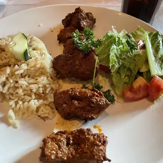 Lamb Shish Kebab