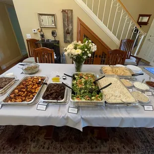 Appetizer Sampler (Combination of 5 cold appetizers) Chicken Shish Kebab, Dner Kebab, Ribeye Steak Kebab