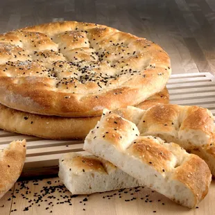 bagels, food