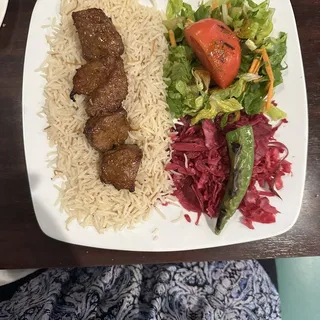 Lamb Shish Lunch