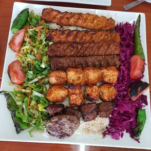 Mixed grill (half)