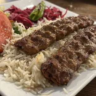 Lamb Adana Dinner