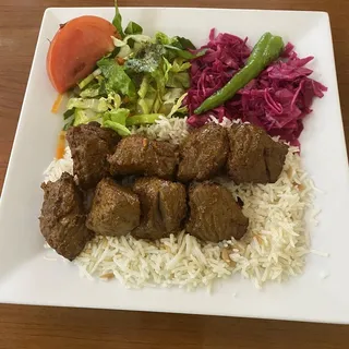 Lamb Shish Dinner