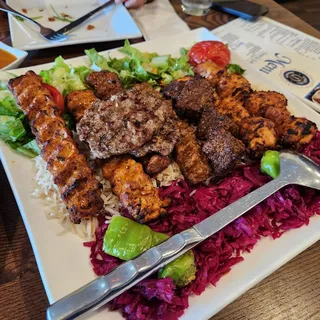 Istanbul Mixed Grill Platter