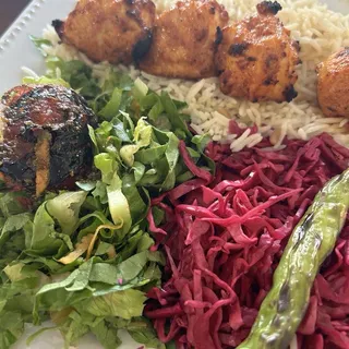 Chicken Shish Lunch