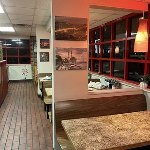 Another shot of the interior. There isn't a tremendous amount of places to sit, but that is part of its charm.