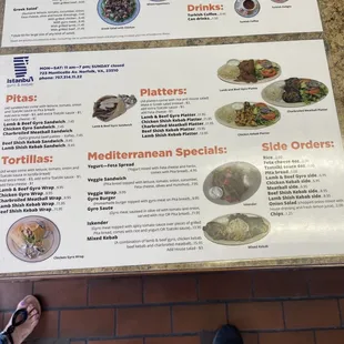 Menu picture