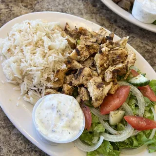 Chicken Shish Kebab Platter