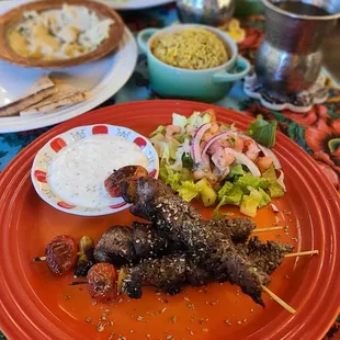 Rib Eye Shish Kebabs