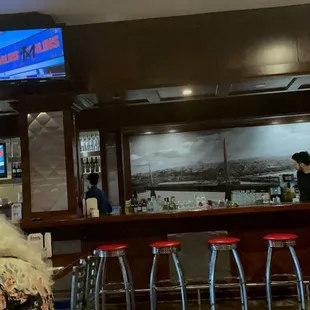 a view of the bar