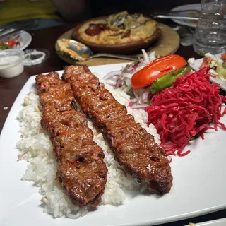 Beef Kebab Platter