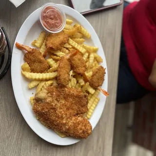 Fish and Shrimp Combo
