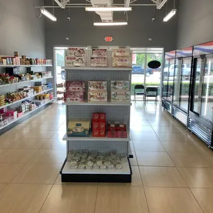 a grocery store with a variety of products