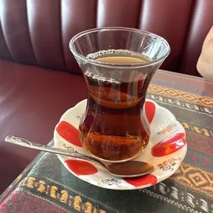 Turkish coffee was perfect!