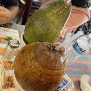 This is not what coconut juice supposed to look like.