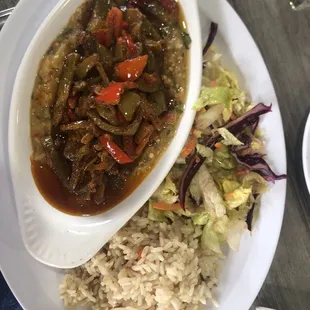 Eggplant dish was wonderful!