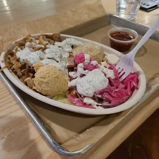 Chicken Shawarma bowl