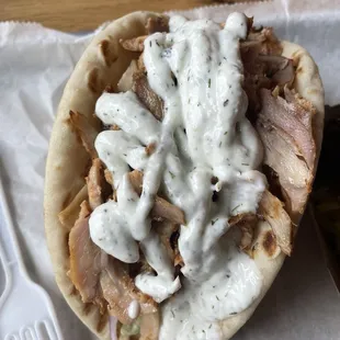 Pita Istanbul Shawarma with Chicken