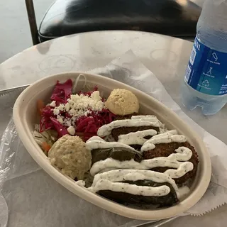 Istanbul Shawarma with Falafel