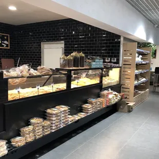 Get there early to claim first dibs on bakery items!