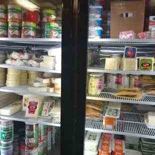 Middle Eastern cheeses.