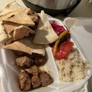 Lamb kebabs