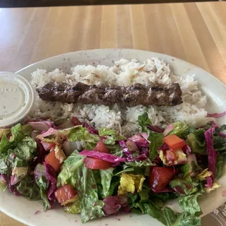 Doner On Pilaf Lunch Special