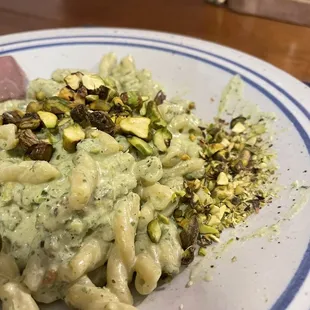 One Pot Pistachio Pasta! So so good!